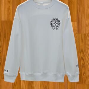 Men's Chrome Hearts Classic Sweatshirt White